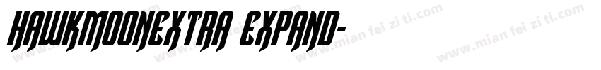 HawkmoonExtra expand字体转换